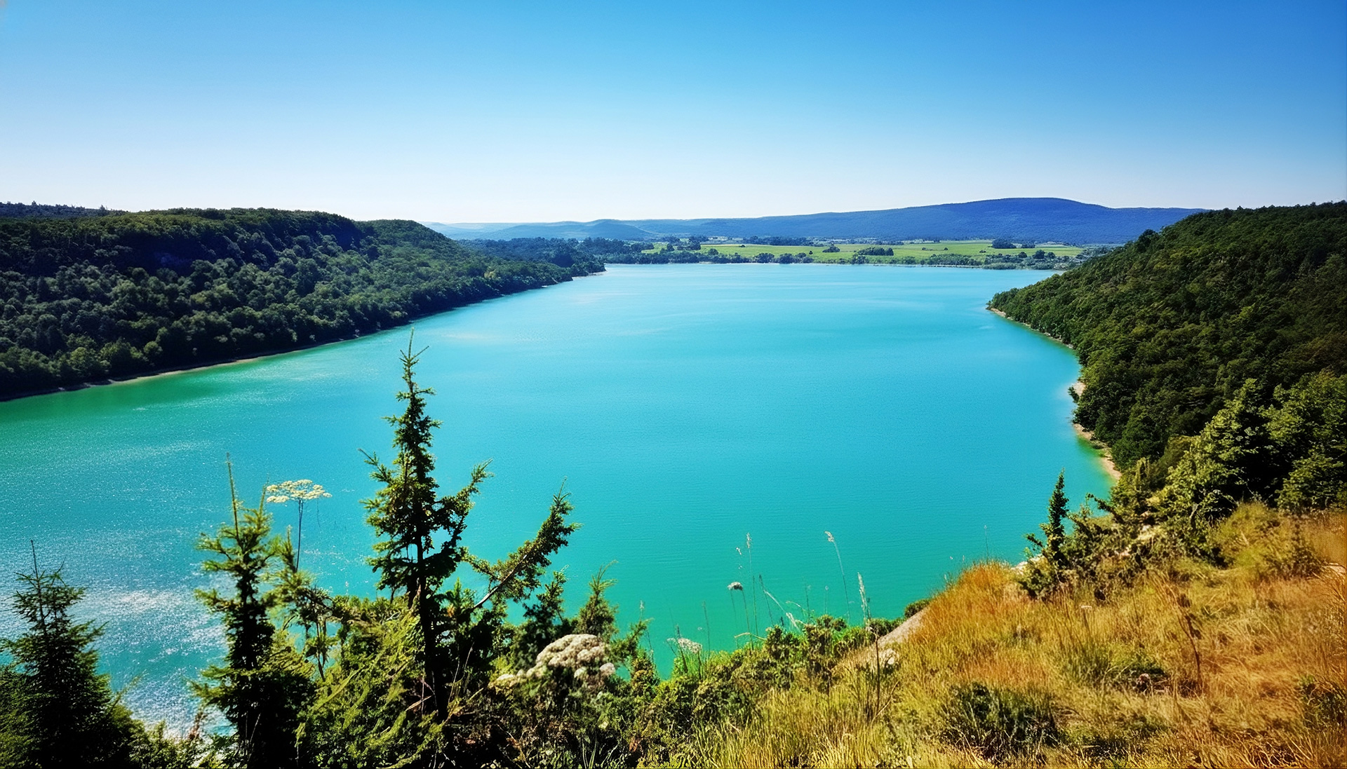 Sites naturels du jura - Lac de Chalain