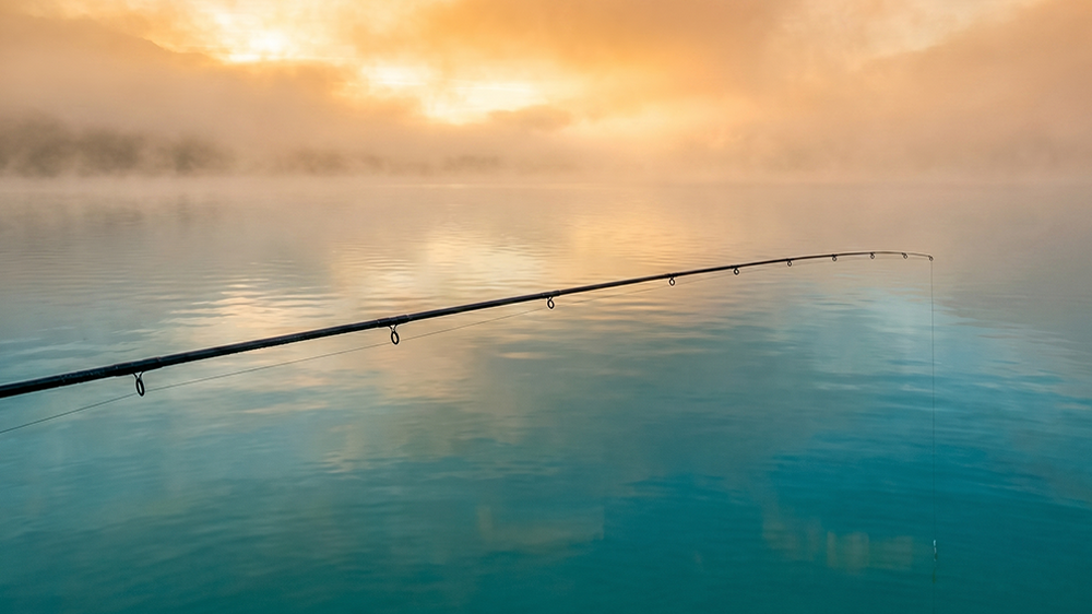 Pêche dans le Jura- Lac de Chalain