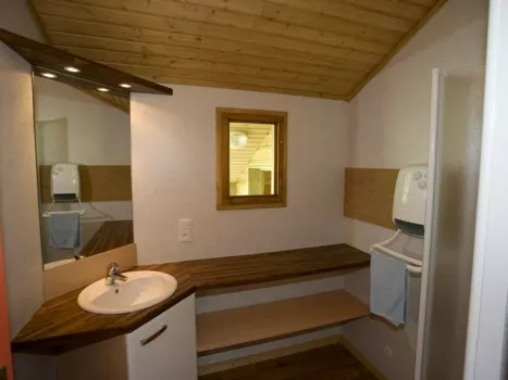 La salle de bains de nos chalets
