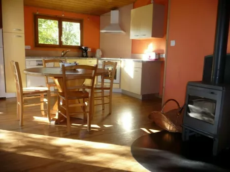 Coin repas de nos chalets